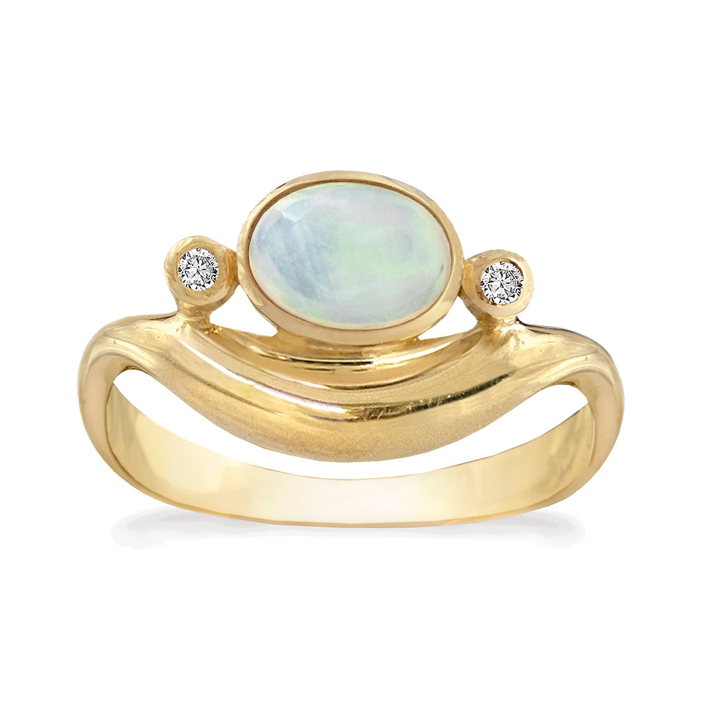 Ring - Elegant Opal (Goud)