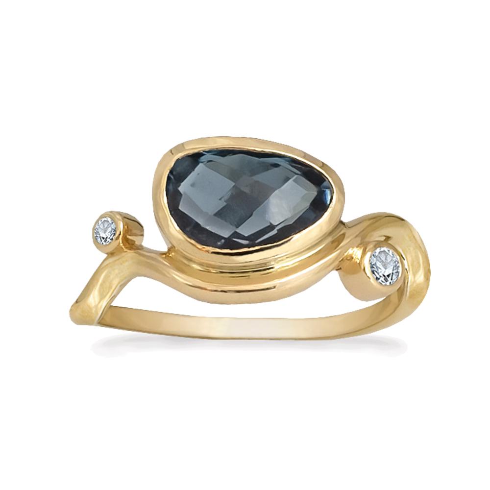 Ring - Evening star (Goud)