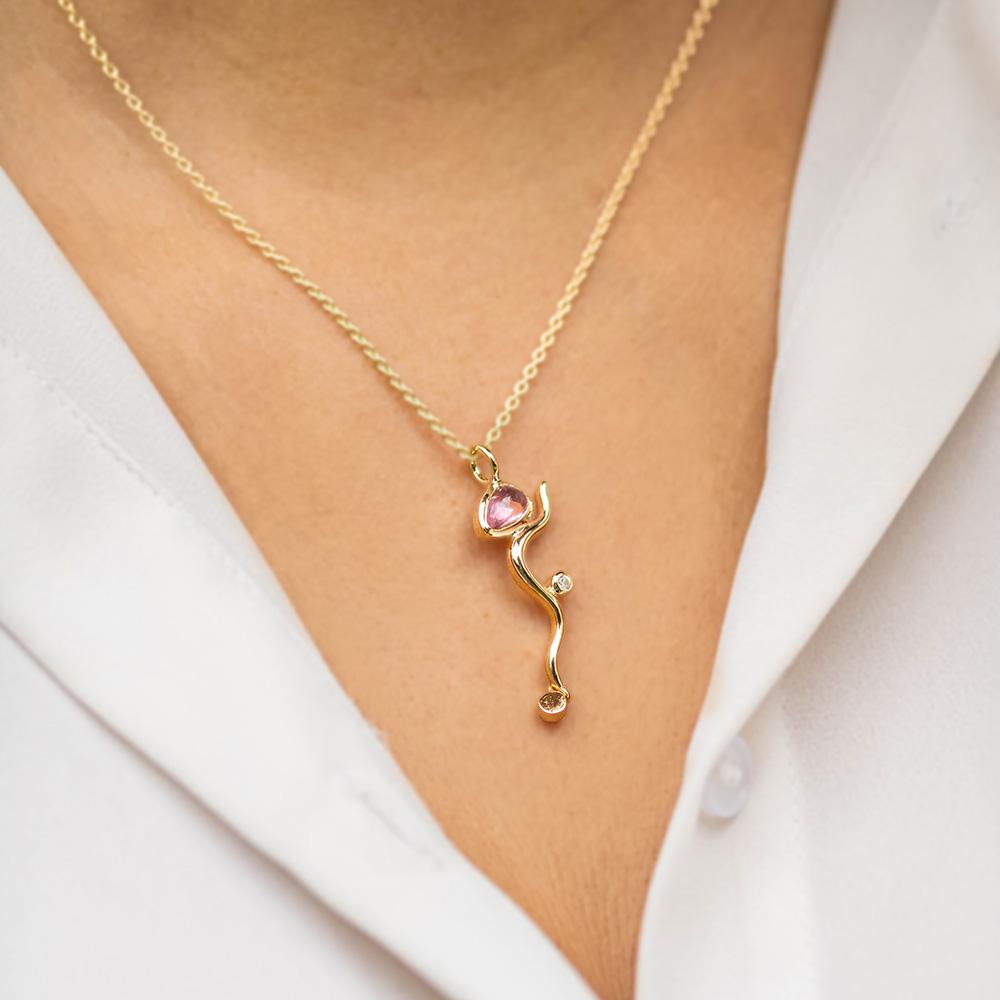 Ketting - Pink Willow (GP)