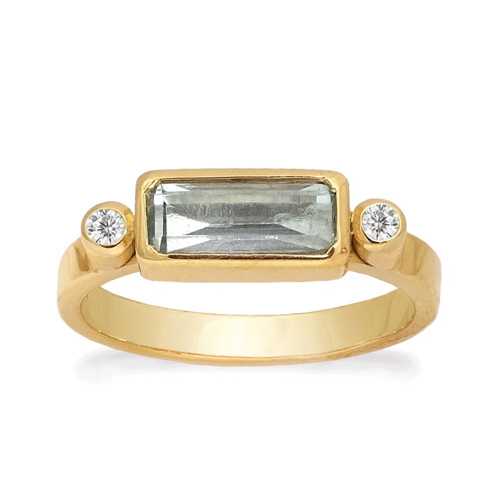 Ring - Petite Octagon (GP)