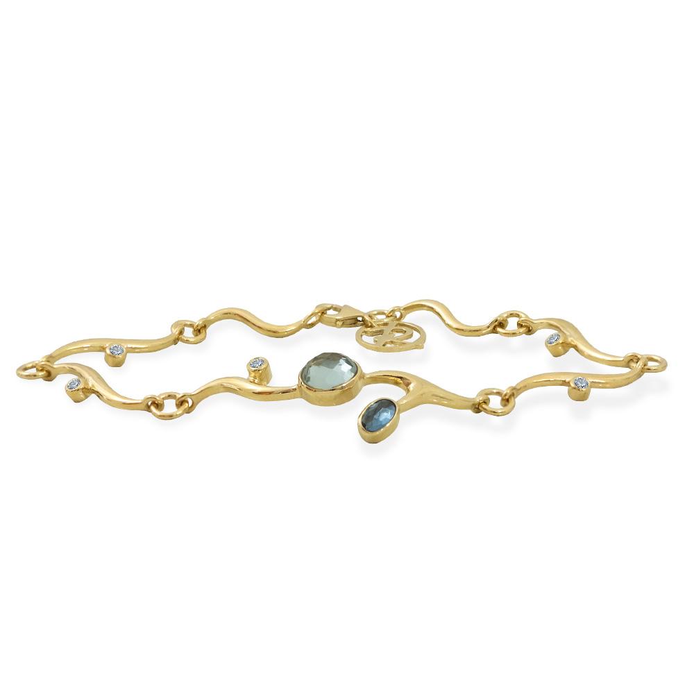 Armband - Blend of Blue (GP)