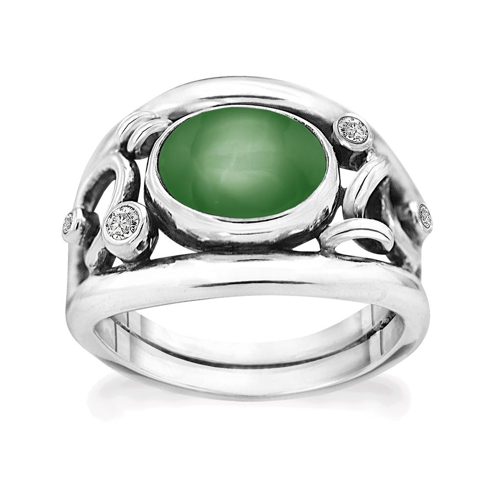 ***Ring - Glamorous Green***