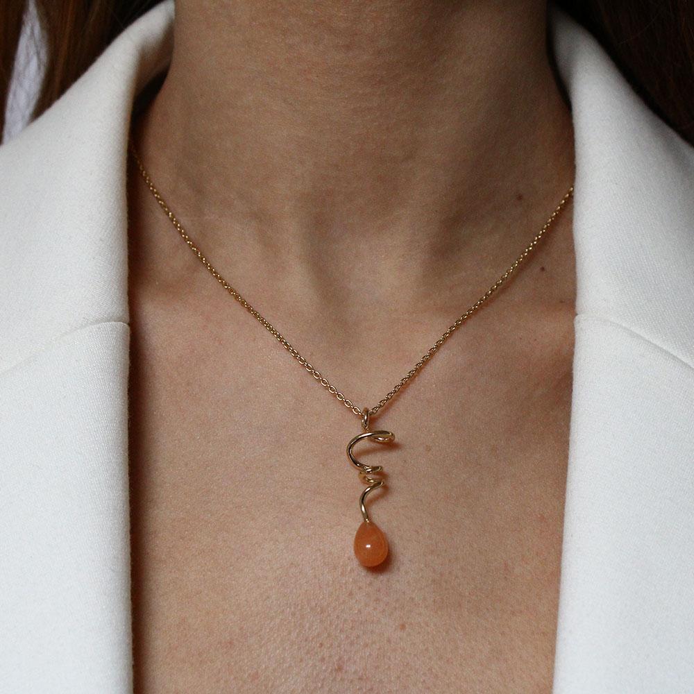 ***Ketting - Soft Line (GP) (Roze aventurijn)***