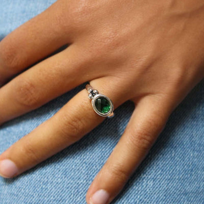 ***Ring - Hope (Groene Kwarts)***